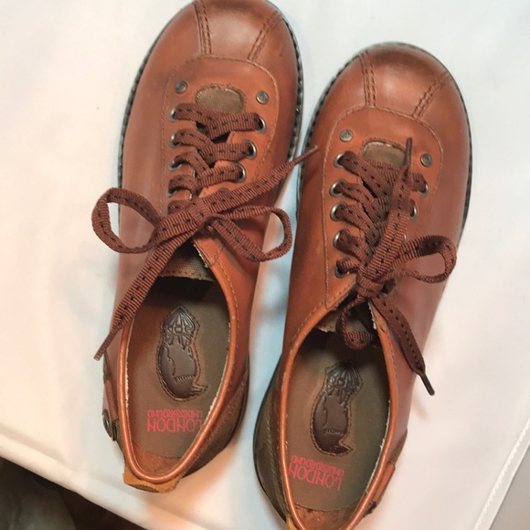 London Underground Shoes London Underground 65 Lace Up Brown Leather Shoes Poshmark